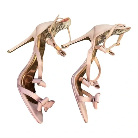Ted Baker Women's Pink Nuscala Ankle Strap Sandals Size 9 - Picture 6 of 16